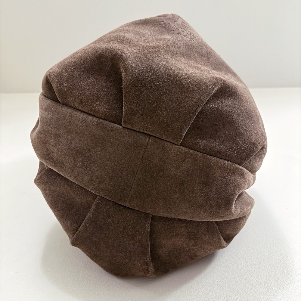 Loewe Brown Suede XL Logo Hobo Shoulder Carryall Bag - Picture 7 of 10